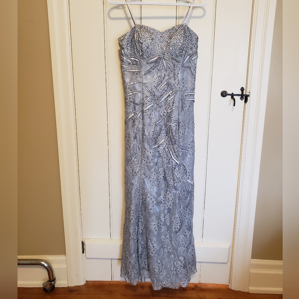 Periwinkle Prom or Evening Dress